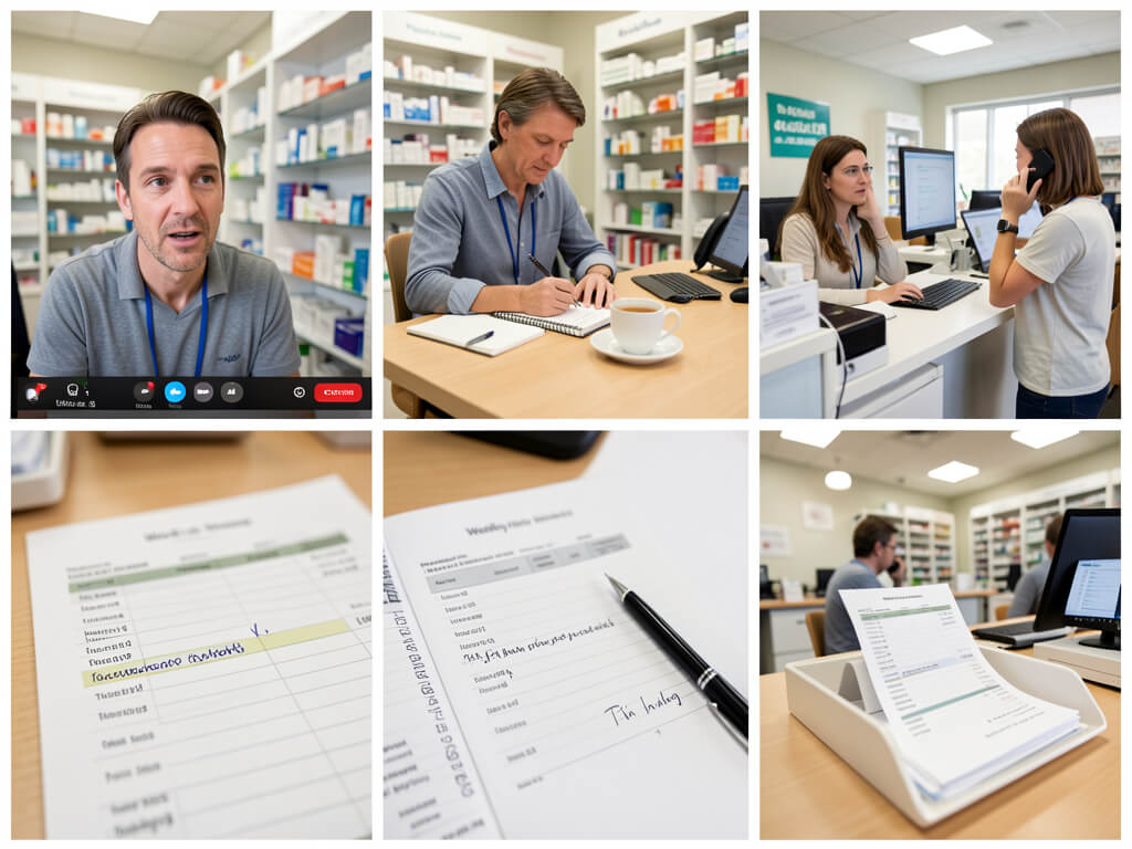 A day in the life of a busy UK community pharmacy team